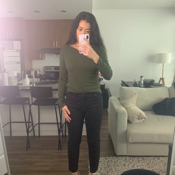 Gap Green Long-sleeved Shirt - Picture 1 of 2